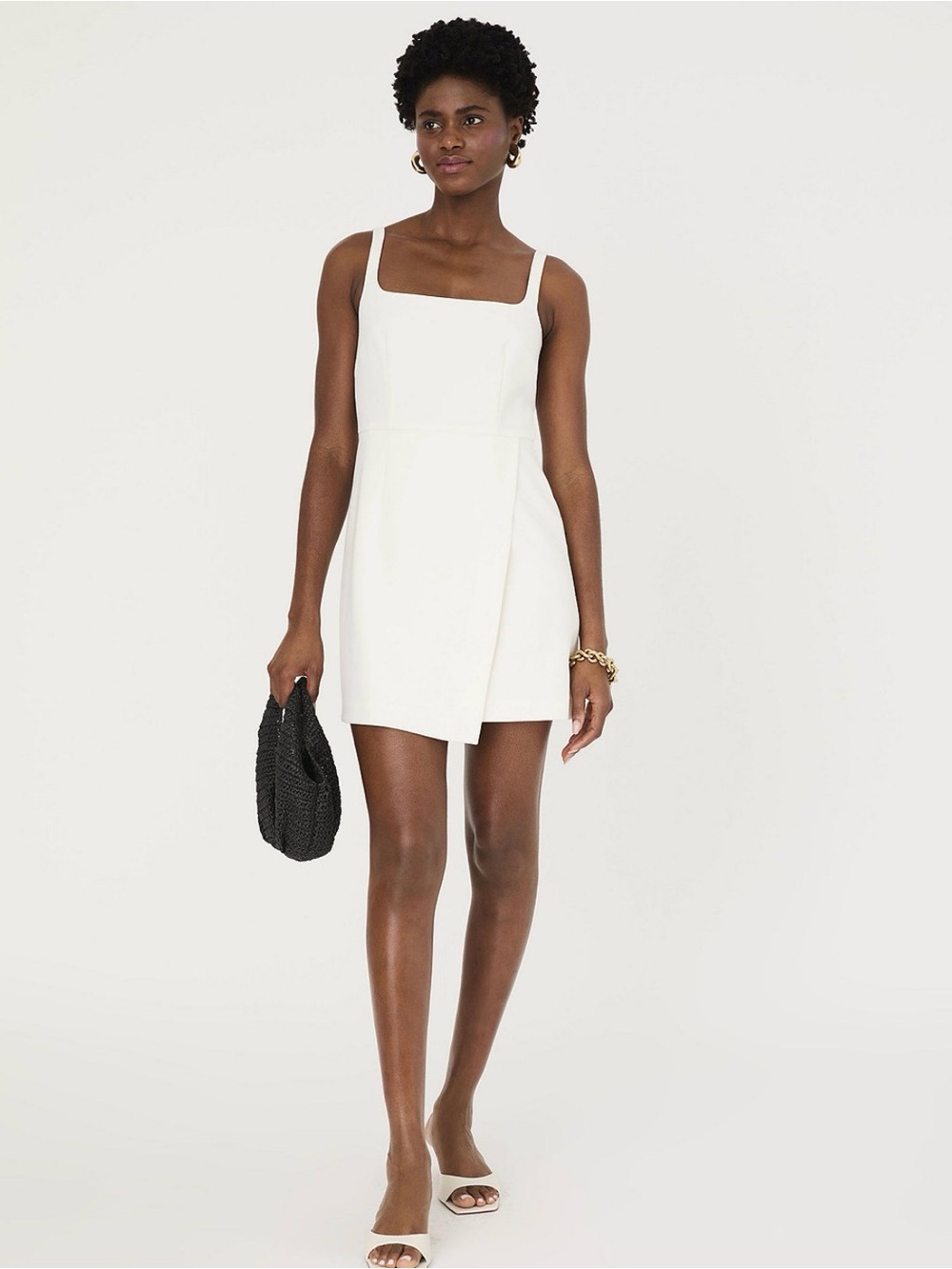 French connection faux wrap dress US 4